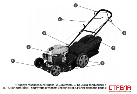 Газонокосилка Champion LM4630