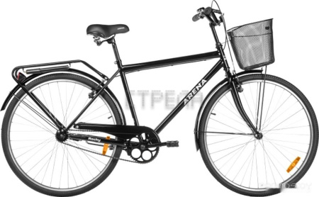 Велосипед ARENA Rocky 2023 (черный/белый/матовый)