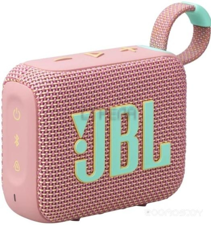 Беспроводная колонка JBL Go 4 (розовый)
