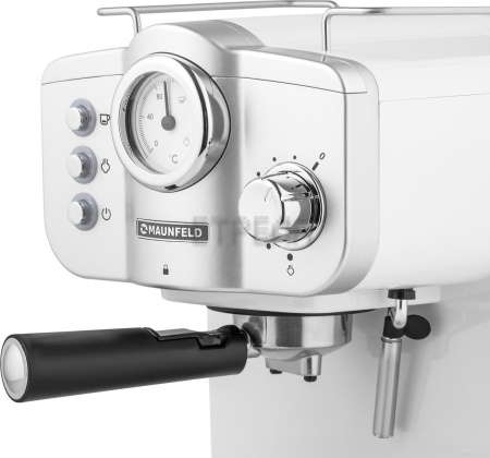 Рожковая помповая кофеварка Maunfeld MF-735WH Pro