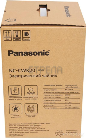 Электрический чайник Panasonic NC-CWK20