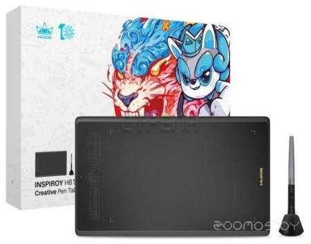 Графический планшет Huion Inspiroy H610X (черный)