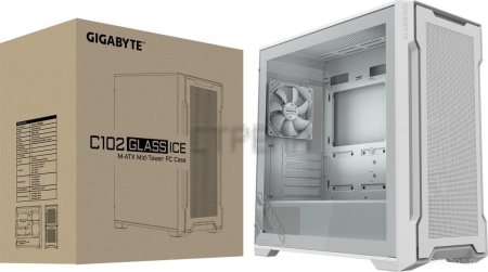Корпус Gigabyte C102 Glass Ice