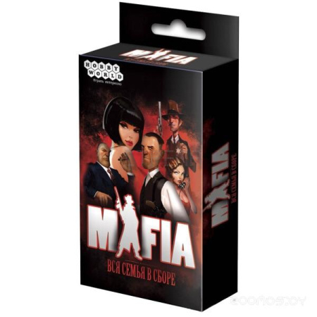 Настольная игра Hobby World Мафия. Вся семья в сборе (1048) карточная