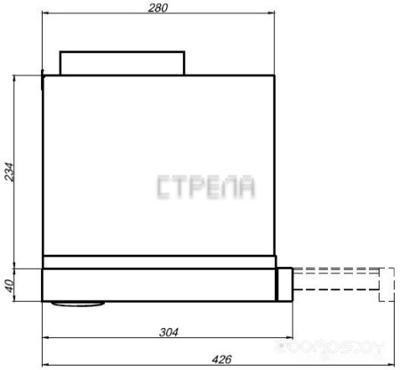 Кухонная вытяжка Elikor Интегра Glass 60П-650-В2Л (черный/стекло черное)