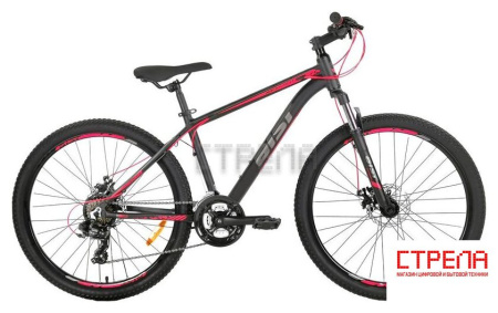 Велосипед AIST Rocky 1.0 Disc 26 р.13 2020 (черный/красный)