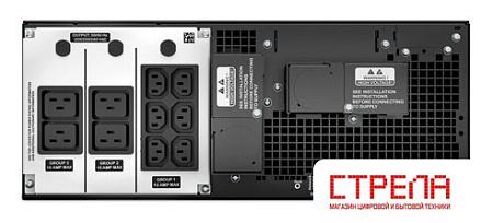 Источник бесперебойного питания APC Smart-UPS SRT 6000VA RM 230V (SRT6KRMXLI)