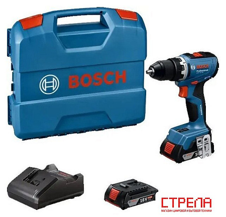 Дрель-шуруповерт Bosch GSR 18V-65 06019N3000 (с 2-мя АКБ, кейс)