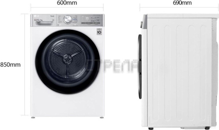 Сушильная машина LG RH90V9AV2QR