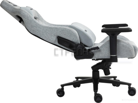 Игровое (геймерское) кресло Evolution Conqueror fabric (серый)