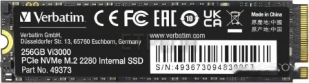 SSD Verbatim Vi3000 256GB 49373