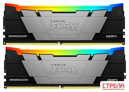 Оперативная память Kingston FURY Renegade RGB 2x8ГБ DDR4 4600 МГц KF446C19RB2AK2/16