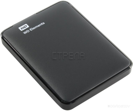 Внешний жёсткий диск Western Digital Elements Portable 1TB (WDBUZG0010BBK-WESN)