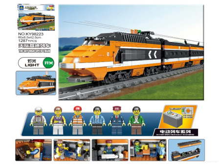 Конструктор KAZI Скоростной поезд KY98223