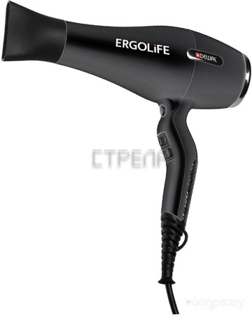 Фен DEWAL ErgoLife 03-001 (черный)