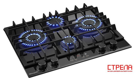 Варочная панель Weissgauff HGG 642 BGH Double Wok Timer