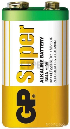 Батарейка GP Super 6LR61/1604A