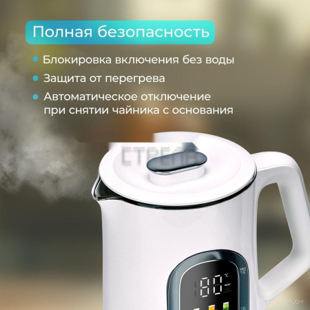 Электрический чайник Evolution KG15153 LCD