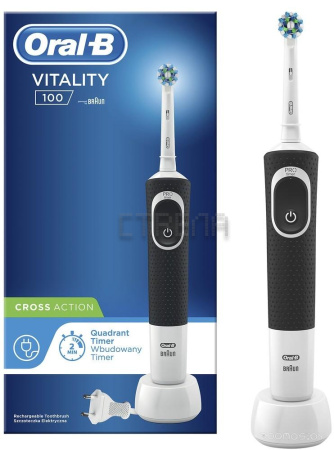 Электрическая зубная щетка Braun Oral-B Vitality 100 CrossAction (4210201201106)
