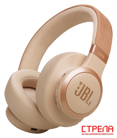 Наушники JBL Live 770NC (бежевый/золотистый)
