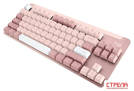 Клавиатура Logitech K855 920-011072 (розовый, с гравировкой)