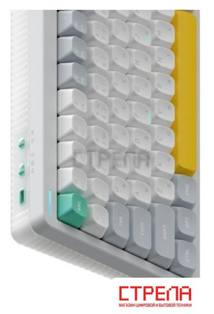 Клавиатура NuPhy Halo75 V2 Ionic White (Lemon Switch)