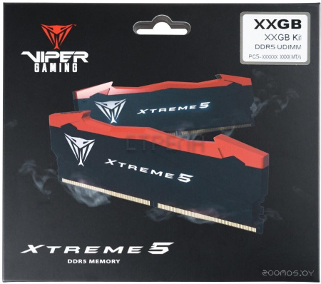 Оперативная память Patriot Viper Xtreme 5 2x16ГБ DDR5 7600МГц PVX532G76C36K