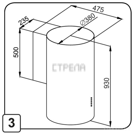 Кухонная вытяжка Maunfeld Lee Wall 39 (бежевый)