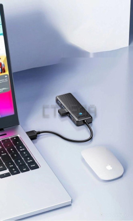 USB-хаб ORICO PAPW4A-U3-015-BK-EP