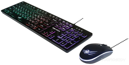 Клавиатура + мышь DIALOG KMGK-1707U (черный)