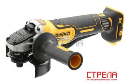 Угловая шлифмашина DeWalt DCG406NT-XJ (без АКБ, кейс)