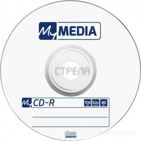 CD-R MyMedia CD-R 700Mb 52x в пленке 50 шт. 69201