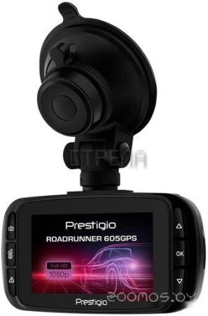 Автомобильный видеорегистратор Prestigio RoadRunner 605GPS
