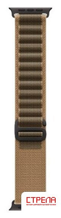 Умные часы Apple Watch Ultra 4 LTE 49 мм (титановый корпус, черный/песочный, текстильный ремешок размера M)