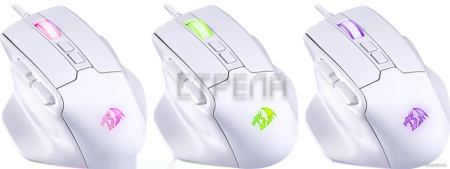 Игровая мышь Redragon Bullseye (белый)