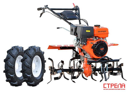 Мотокультиватор бензиновый Skiper SP-1000S (колеса 5.00-10)