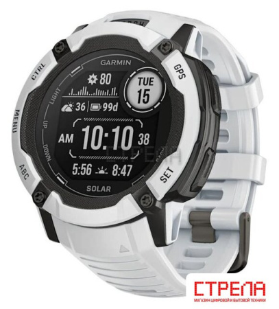 Умные часы Garmin Instinct 2x Solar (белый)