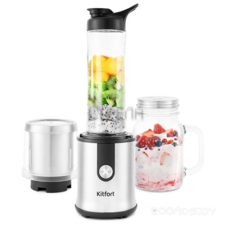 Стационарный блендер Kitfort "2 в 1" KT-1374