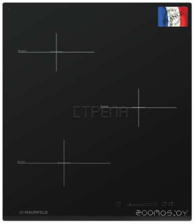 Варочная панель Maunfeld MVI45.3HZ.3BT BK