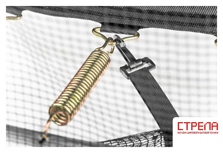 Батут Sundays Favorite 12FT (синий, с сеткой и лестницей)