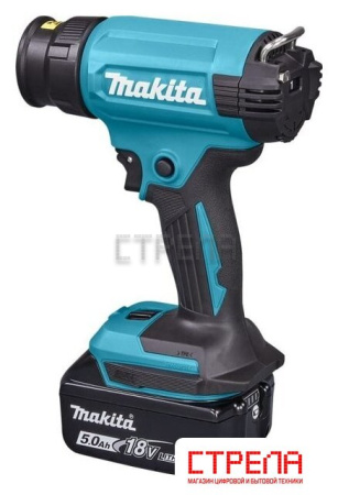 Промышленный фен Makita DHG181RT1J (с 1-им АКБ, кейс)