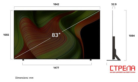 OLED телевизор LG OLED AI B5 OLED83B5RLA