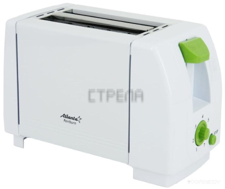 Тостер Atlanta ATH-1032 (белый/зеленый)