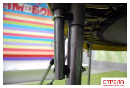 Батут Atlas Sport 252 см - 8ft Master (с лестницей, зеленый)