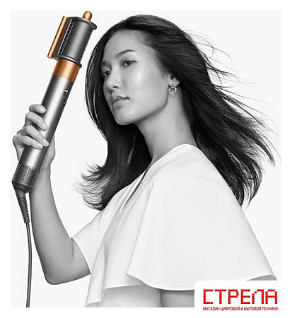 Фен-стайлер Dyson Airwrap Origin HS05 (с переходником на евровилку, никель/медный)
