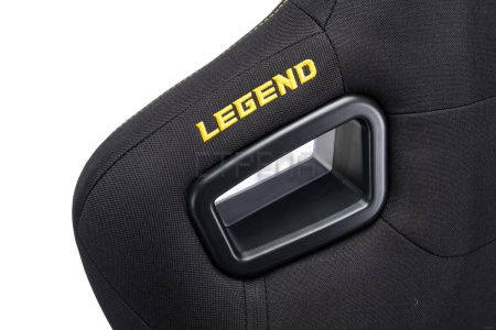 Кресло Evolution Legend (черный/золотистый)