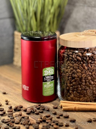 Электрическая кофемолка Holt HT-CGR-007 (красный)