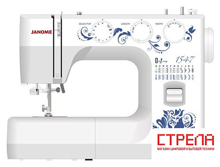 Электромеханическая швейная машина Janome 1547