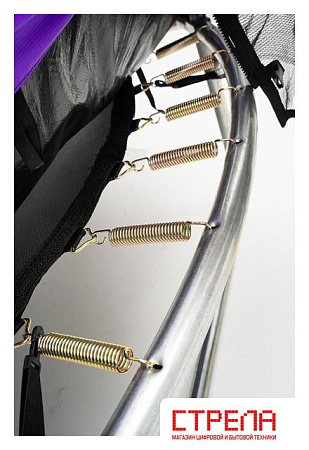 Батут Calviano Inside Master Purple 312 см - 10ft (внутренняя сетка, с лестницей)