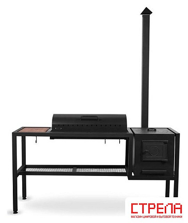 Мангал для дачи Grills Барбекю 800 с печью